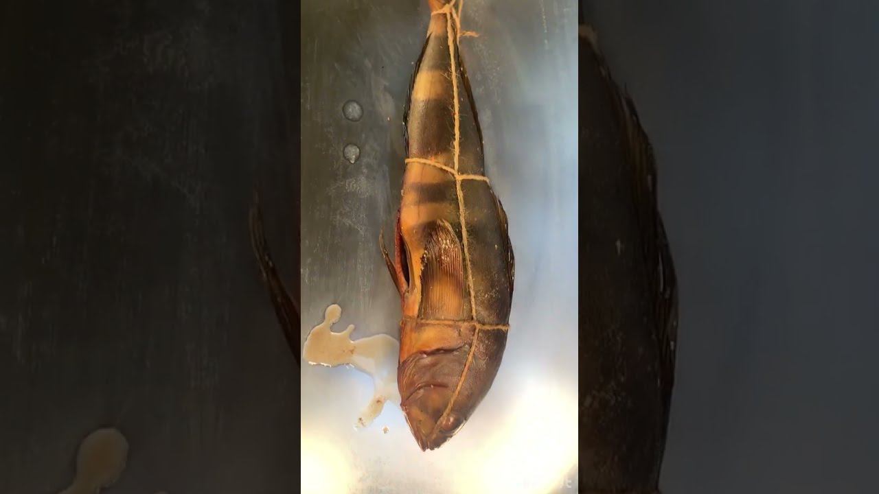 Терпуг горячего копчения