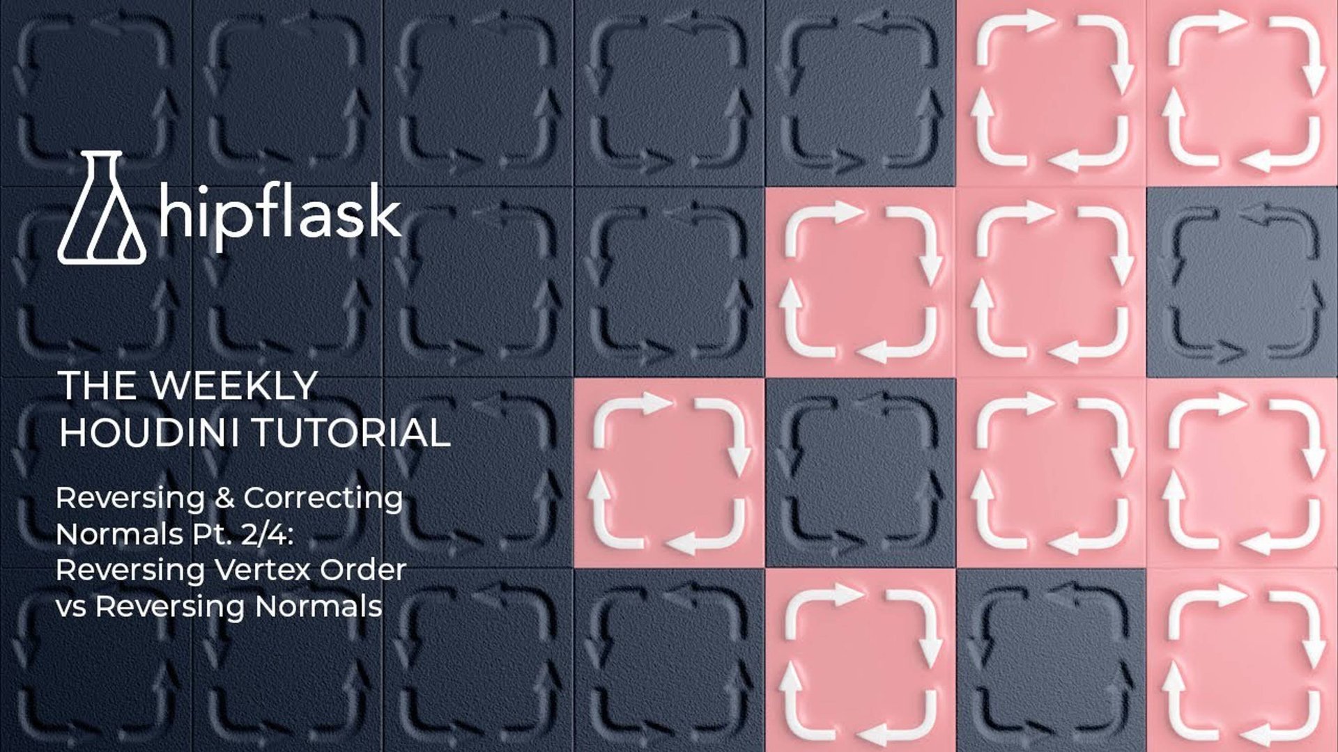 02_Reversing Correcting Normals In Houdini Pt 2/4  Reversing Vertex Order Vs Reversing Normals