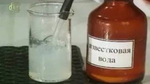 Химия. Взаимодействие оксида углерода (IV) с известковой водой