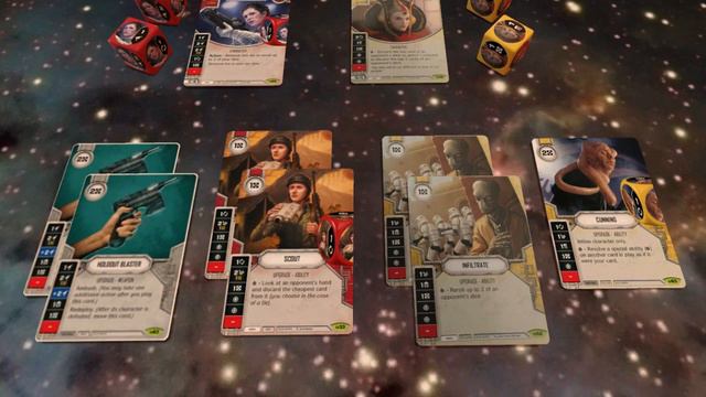 Star Wars Destiny - cheap Padme/Leia "Mother's Mill" deck смотреть онлайн