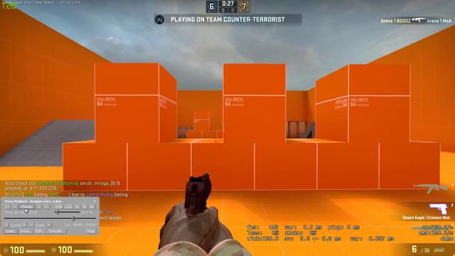 CS:GO Deagle Hitreg смотреть онлайн