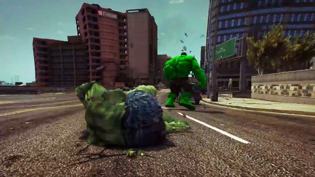 THE INCREDIBLE HULK VS TEAM HULK - EPIC BATTLE смотреть онлайн