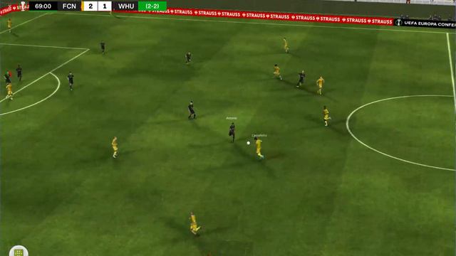 FIFA Manager 2023 - Europa Conference Quarter Final 2nd Leg: Nantes v West Ham смотреть онлайн