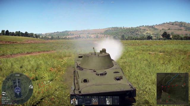 PT-76-57 USSR ( War Thunder Battle Pass Season 5) смотреть онлайн