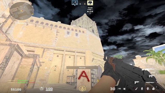 Potato graphics Tutorial CS2 (work only with bots) смотреть онлайн