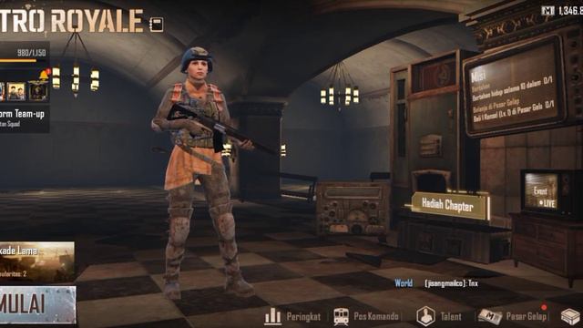 MUSIC LOBBY PUBG MOBILE SEASON 16 X METRO EXODUS. #PUBGMOBILE смотреть онлайн