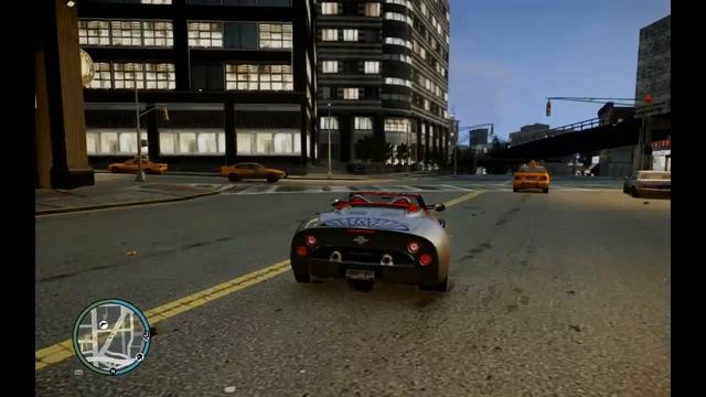 Spyker C8 Aileron - GTA IV (gtx460+core2quad Q9400) смотреть онлайн