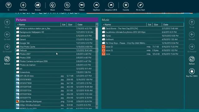 Windows 8.1 Metro commander file explorer app review смотреть онлайн