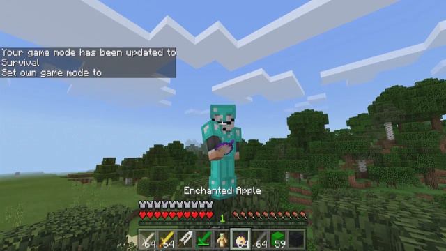 The CREEPER SWORD in Minecraft Pocket Edition смотреть онлайн