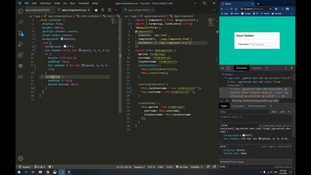 55.Forms - Part 10 - Async Validator #1 - Master Angular Framework In Arabic смотреть онлайн