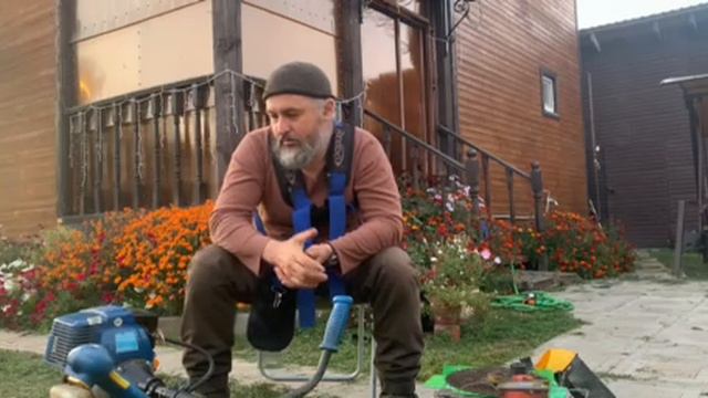 Четырехтактная бензокоса (бензотриммер) смотреть онлайн