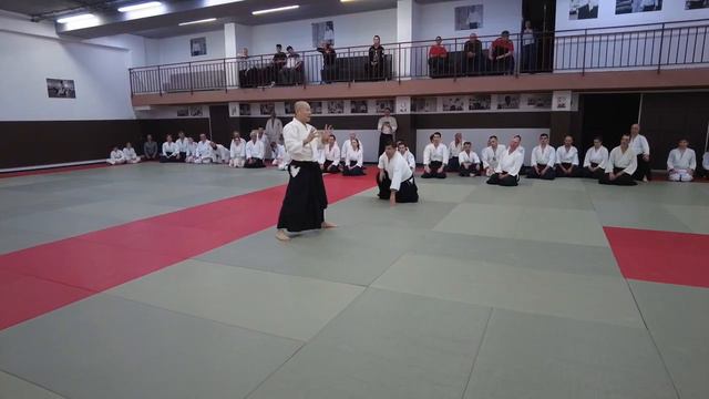 Хироюки Сакураи. Международный семинар айкидо. Клуж-Напока, Румыния (2023) - 4 Семинар
