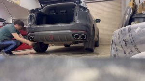 Как снять задний бампер на Changan Uni-K