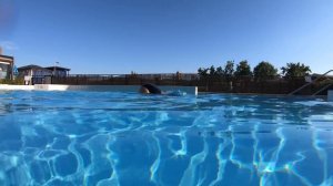 Carla Underwater -summer challenge with my Mom