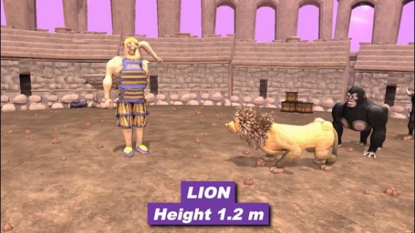 Animal Fun Arena Size Comparison | Animal Fun Arena [S1] | SPORE