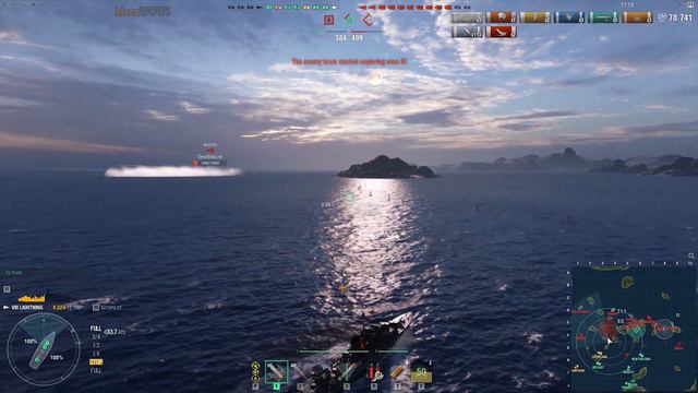 World of WarShips | Lightning | 10 KILLS | 181K Damage - Replay Gameplay 4K 60 fps смотреть онлайн