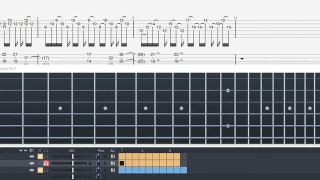 GUITAR TAB - Nokia Ringtone (Destiny) #Anp смотреть онлайн