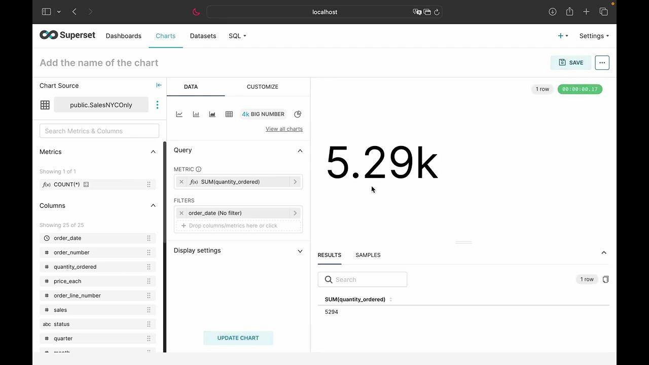 Screencast Superset 2 - Datasets