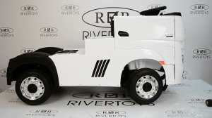 Детский электромобиль Mercedes Benz Actros 4WD HL358 (сборка, RiverToys)