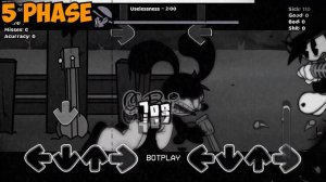 NEW Oswald ALL PHASES (0-6 phases) Friday Night Funkin' Saturday Fatality (Oswald/Mickey Mouse)