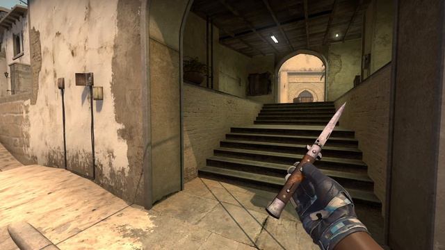 Stiletto Knife | Blue Steel (Field-Tested)