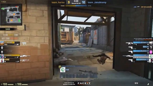 CS GO JuGi 50 kills in FACEIT match смотреть онлайн