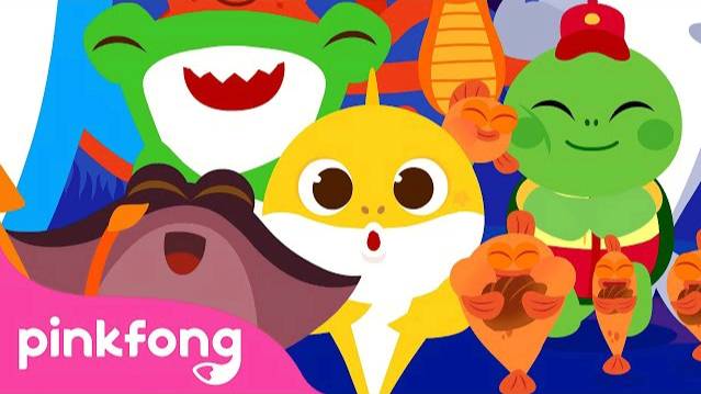 Baby Shark Visiting Ocean Building | Sing Along with Baby Shark | Pinkfong Songs & Rhymes for kids смотреть онлайн