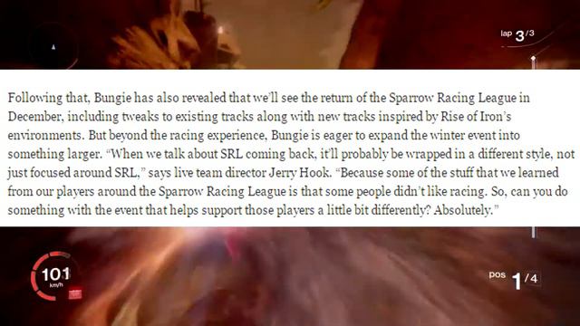 Destiny - Sparrow Racing League And Festival Of The Lost Returning SOON! Plus SECRET Event With SRL смотреть онлайн