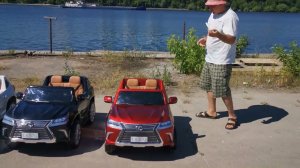 Детский электромобиль Lexus LX 570 - Toyland (презентация Давида)