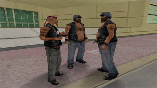 GTA Vice City Pedestrian Quotes : Biker Gang смотреть онлайн