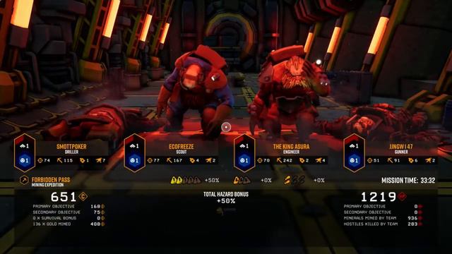 Deep Rock Galactic - Giant Swarm Ambush, Mario and Luigi, Dancing Dwarfs (Funny Moments) смотреть онлайн