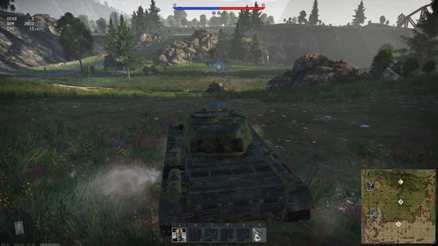 ТАНКУЕМ УРОН НА Т-44 | War Thunder смотреть онлайн