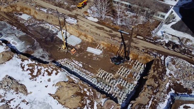 Ход строительства ЖК "Уютный квартал" - март, 2023 г. смотреть онлайн