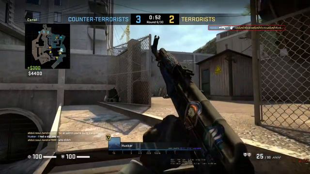 ESL Play Admin "Huskar" blatantly cheating in CSGO Matchmaking смотреть онлайн