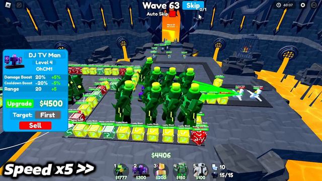 How Far Can Titan Cloverman Get In Endless Mode?? (Toilet Tower Defense) смотреть онлайн