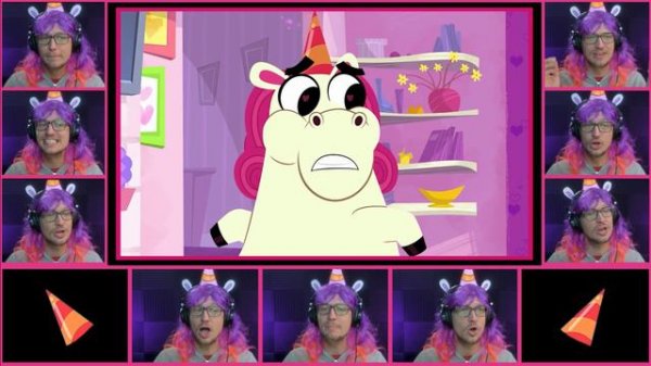 Go Away, Unicorn! Theme - Saturday Morning Acapella