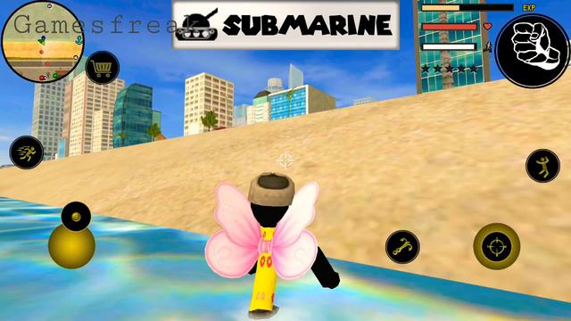 How To Get Tanker In Stickman Rope Hero Vegas Crime Simulator смотреть онлайн