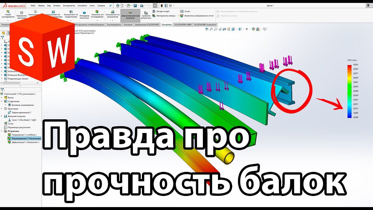 Почему самое ЭФФЕКТИВНОЕ сечение это двутавр смотреть онлайн
