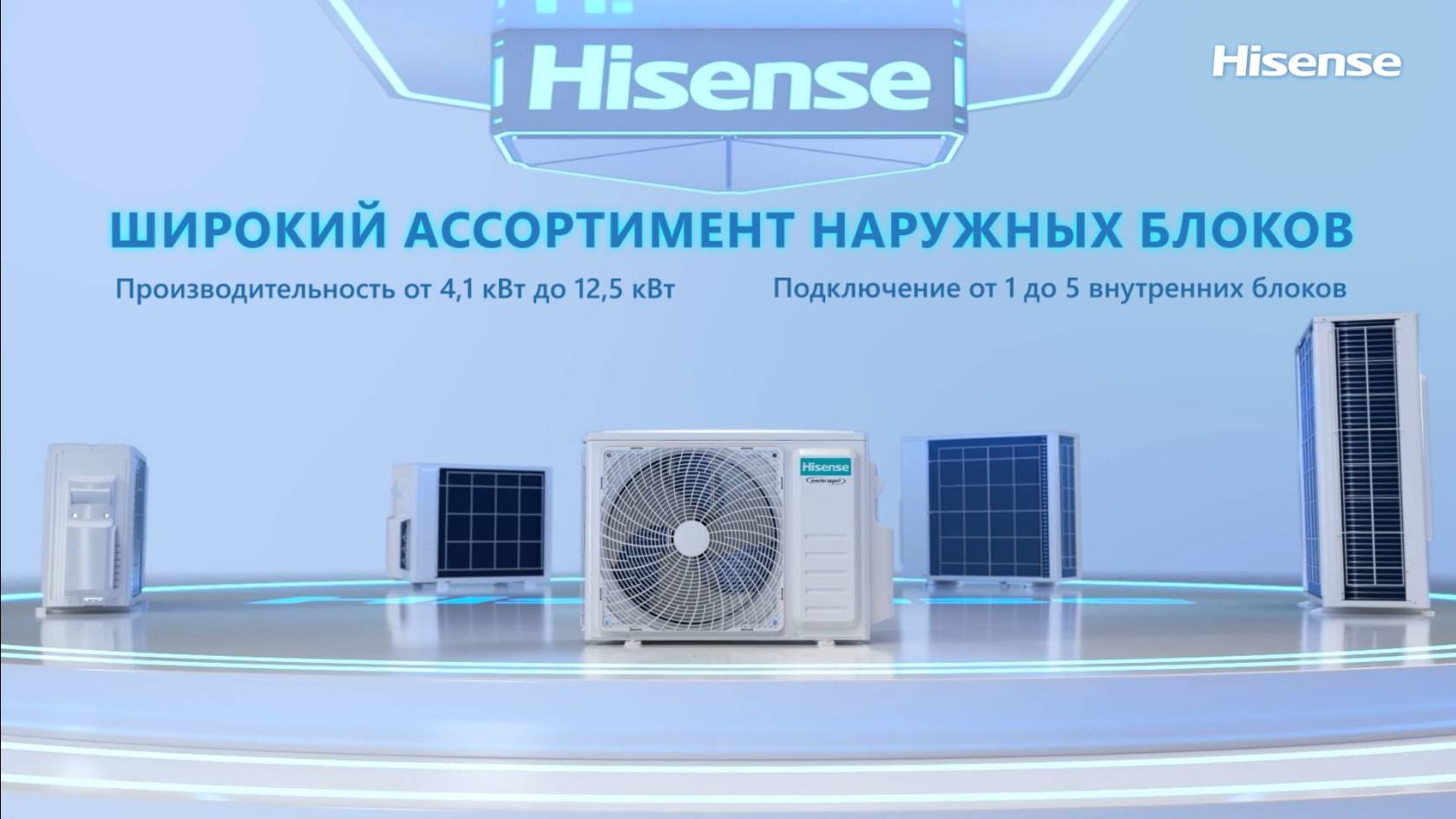 Мульти сплит-системы серии Hisense FREE Match DC Inverter | мульти-сплит-системы Хайсенс смотреть онлайн