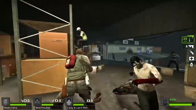 L4D2 X RE Invading your lobby/Barry and Kenneth saves the day смотреть онлайн