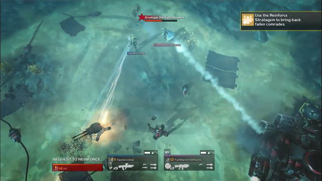 Helldivers - Cyborg Boss EAT-17s only смотреть онлайн