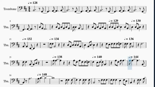 Trombone Sheet Music: How To Play Mother By Danzig