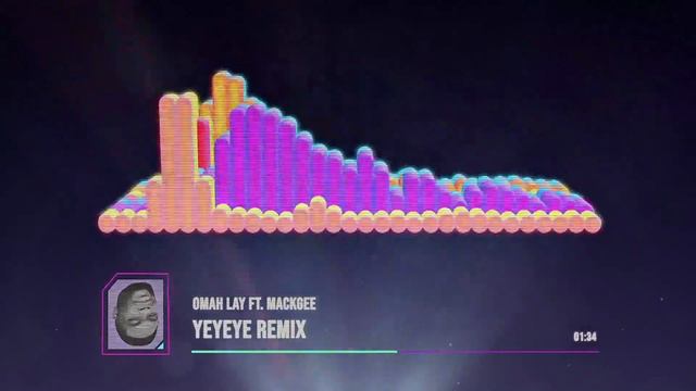 Omah Lay Featuring Mackgee - Ye Ye Ye [Remix] Visualizer Music Video смотреть онлайн