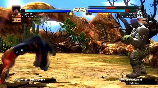 Tiger (Tekken Tag Tournament 2) Walkthrough arcade mode and ending cutscenes. смотреть онлайн