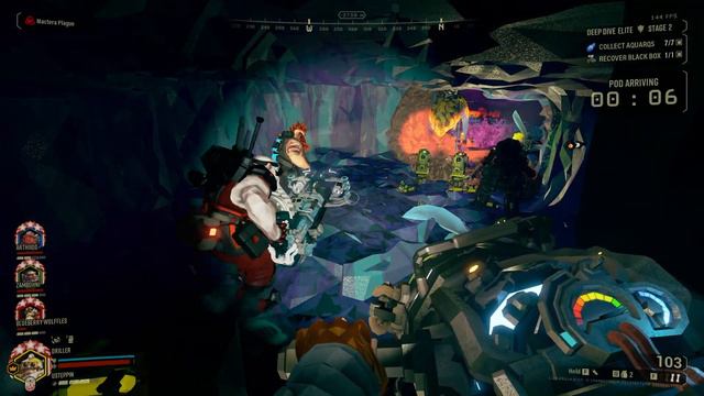 Deep Rock Galactic - Group Elite Deep Dive 3x Enemies Mod [Week 206] (Exposed Outpost) Azure Weald смотреть онлайн