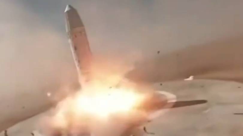 Ракета взорвалась. смотреть онлайн