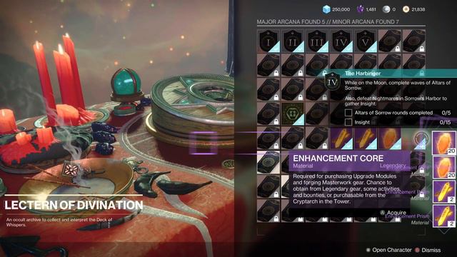 Taking a Quick Look at Lectern Of Divination Tarot Cards Destiny 2 Season of the Witch смотреть онлайн