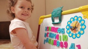 Учим буквы для детей. Учим цифры. Развивающее видео