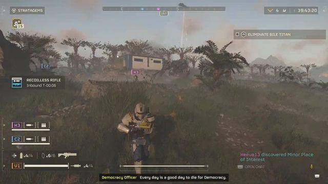 Sick Charger kill! [Helldivers 2] смотреть онлайн