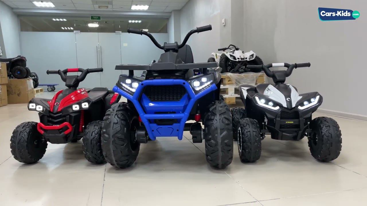 Детский квадроцикл HL568 и HL578. 12v, с пультом для родителей смотреть онлайн